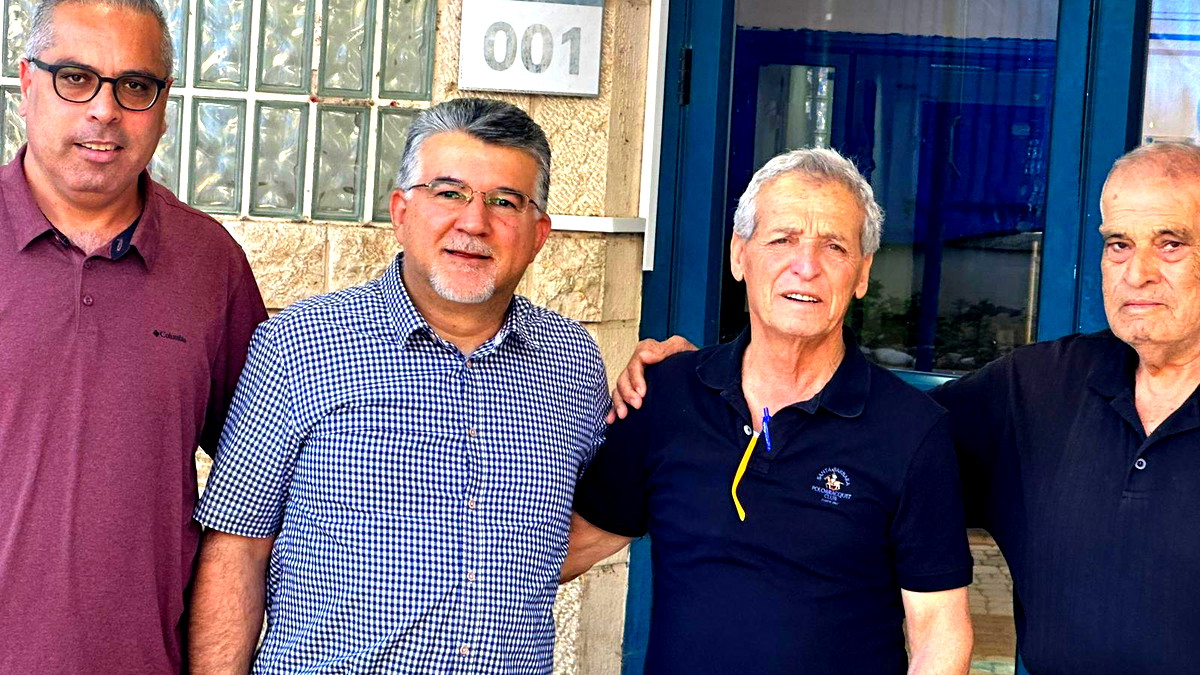 اطلاق سراح القيادي مريد فريد محاميد رئيس اللجنة الشعبية بام الفحم