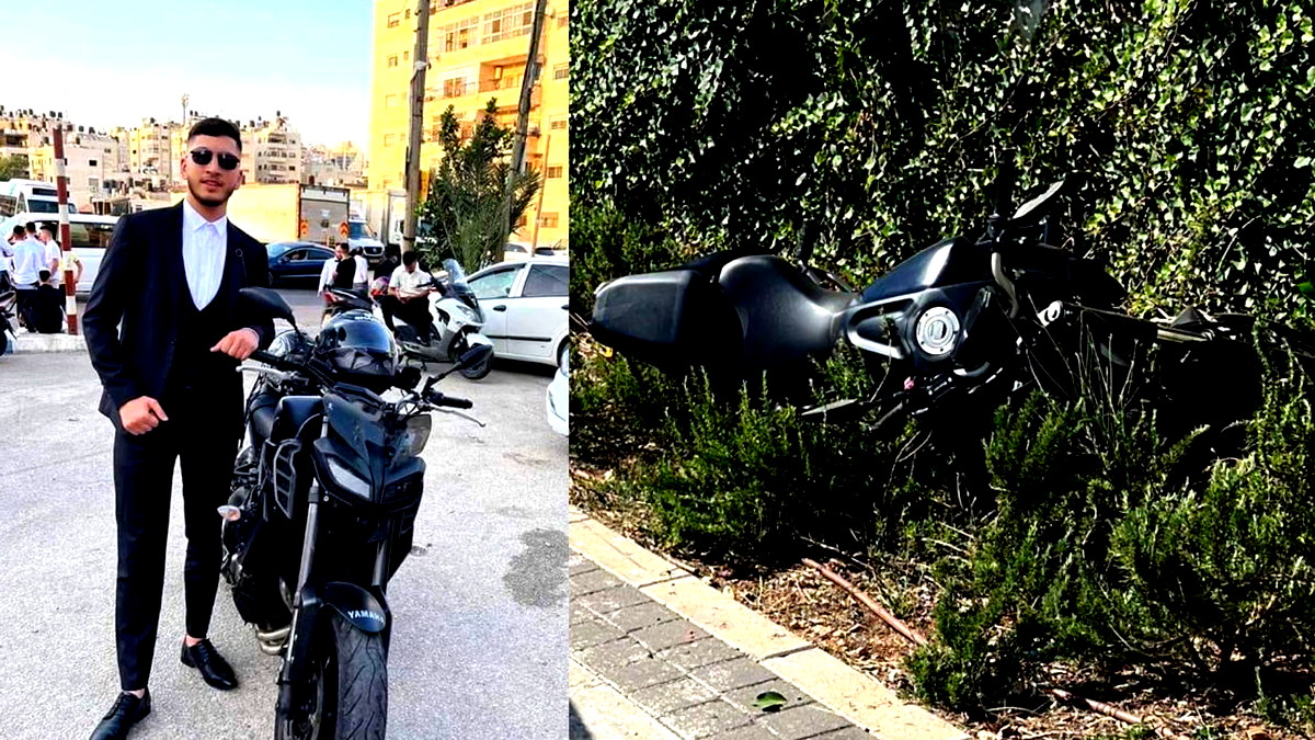 القدس: مصرع الشاب عمر بسام الجولاني إثر حادث دراجة نارية بالقرب من عين كارم