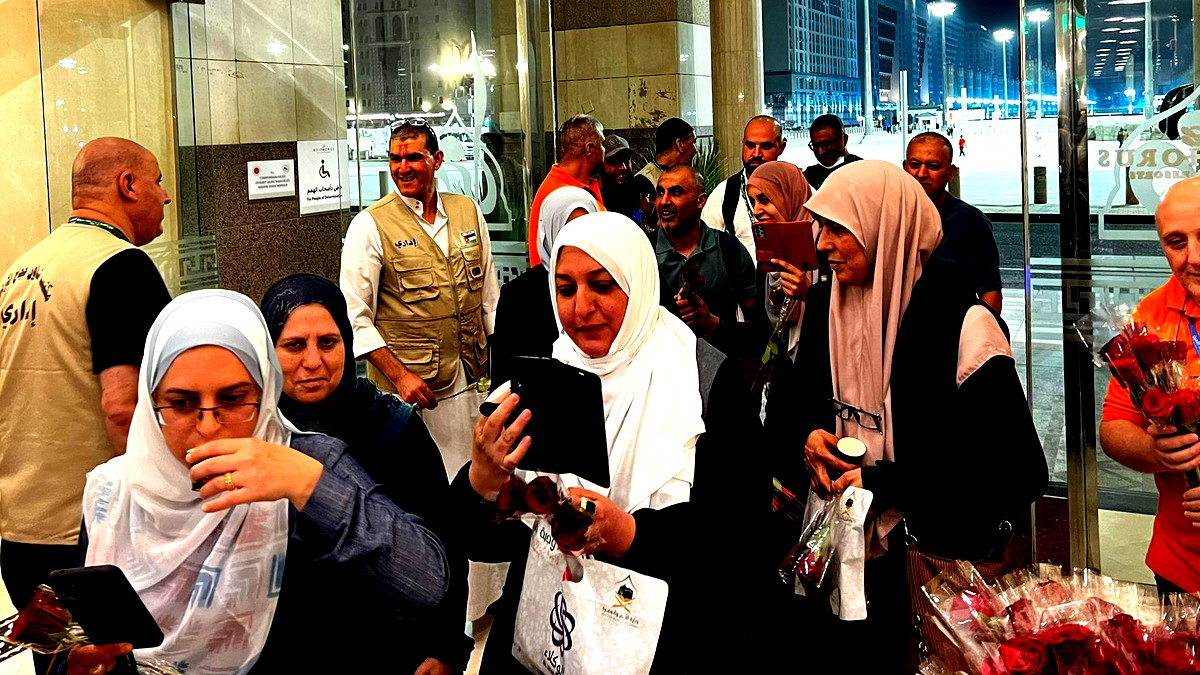 (صور وفيديو) وصول أفواج من الحجاج من منطقة الناصرة، وادي عارة، وسخنين الى الديار الحجازية