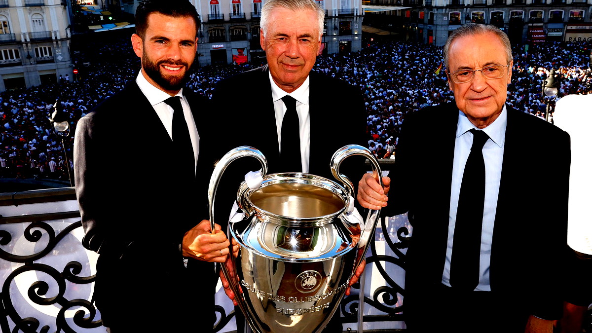 جماهير ريال مدريد تحتفل بلقب دوري أبطال أوروبا