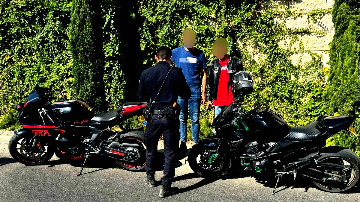 نشاط للشرطة ضد الدراجات النارية في القدس