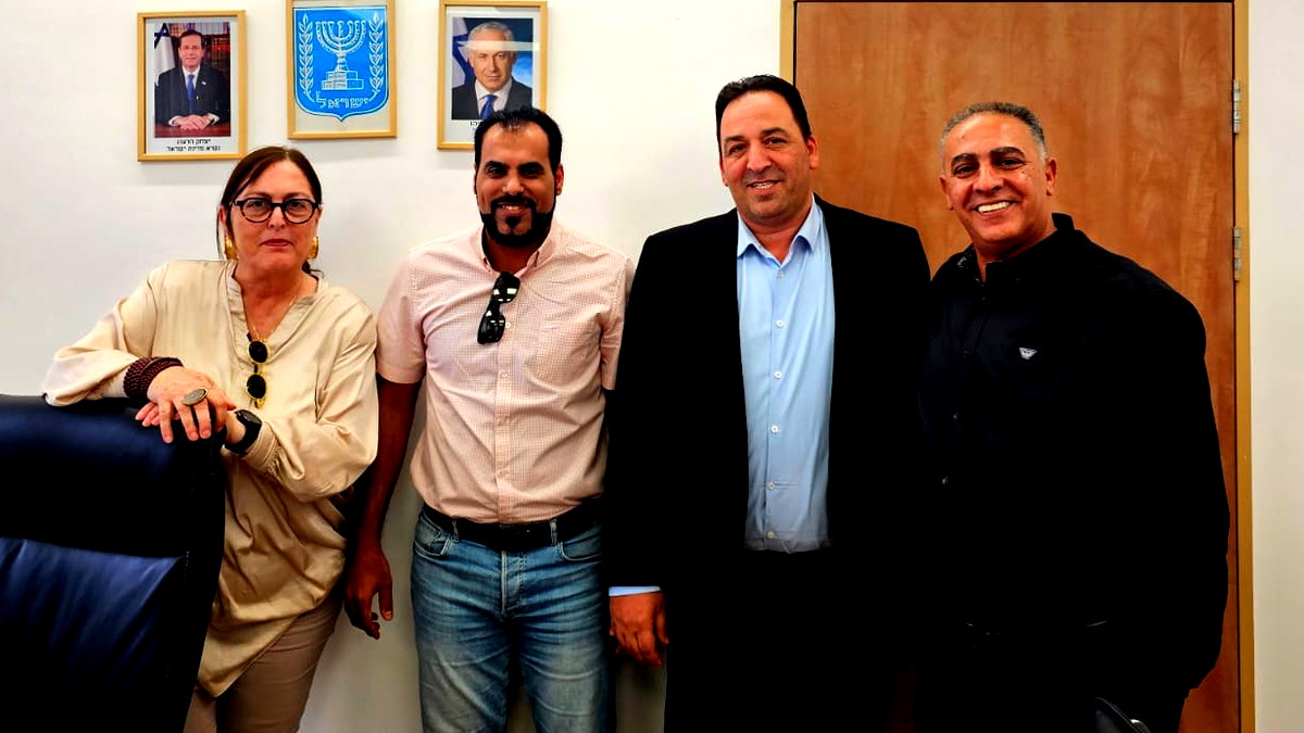 المحامي فراس احمد بدحي يلتقي بالمدير العام لوزارة الداخلية بهدف تطوير المشاريع العمرنية ببلدة كفرقرع 