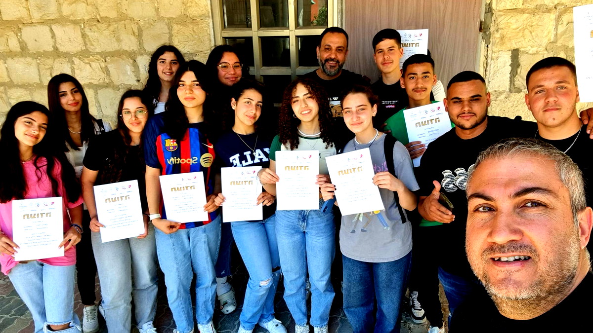  اختتام دورة الإسعاف الأولي لطلاب مدرسة أورط الشاملة في الجماهيري ترشيحا