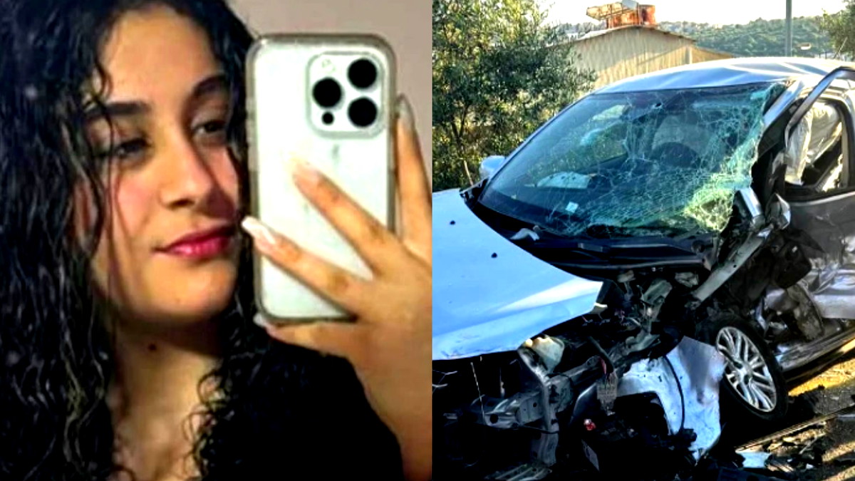 صورة| مصرع الشابة يارين طارق علي من البقيعة بحادث طرق قرب مفرق كفرسميع