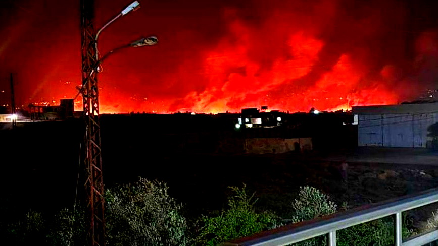 لبنان: غارات جوية إسرائيلية تستهدف بلدة حوش السيد علي قرب الحدود السورية