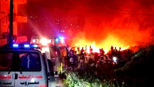 لبنان: انباء عن اغتيال مسؤول بارز بحزب الله بعد قصف اسرائيلي لمبنى بمنطقة صور