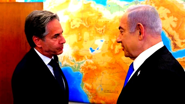 نتنياهو لبلينكن: اقدر الدعم الذي قدمته امريكا لاسرائيل منذ بداية الحرب ولكن من غير المعقول ان تقوم بحجب الاسلحة عن اسرائيل