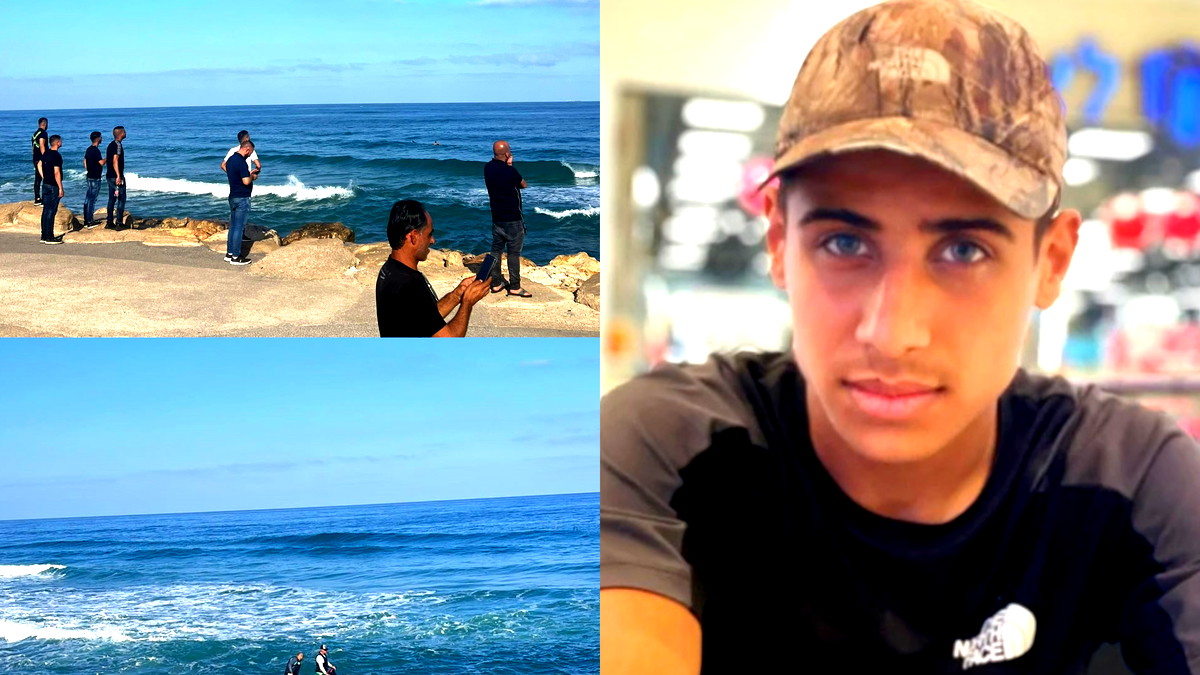 بعد ساعات من البحث- العثور على جثمان الفتى قاسم زياد أبو القيعان من حورة إثر تعرّضه للغرق أمس في بحر يافا