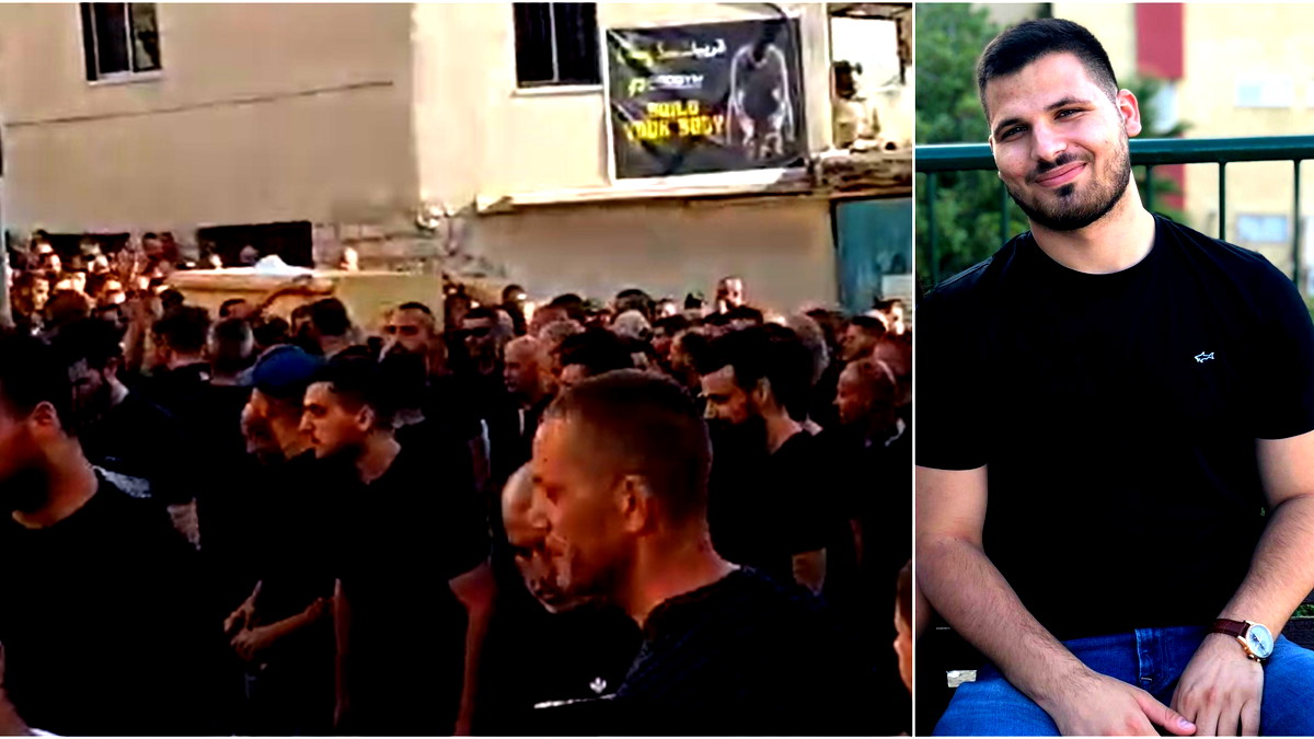 وسط حشود غفيرة- طمرة: تشييع جثمان ضحية جريمة القتل الشاب احمد ذياب