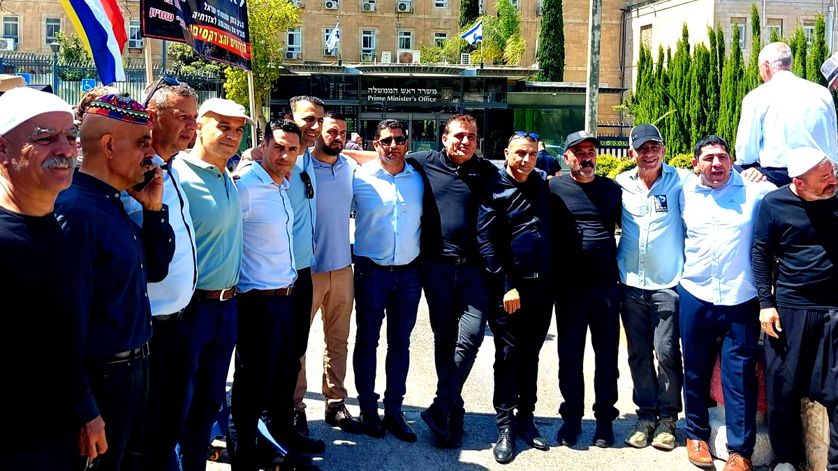 الاستجابة لمطالب رؤساء السلطات المحلية الدرزية والشركسية وإعلان الدعم الكامل لتحصيل حقوقهم