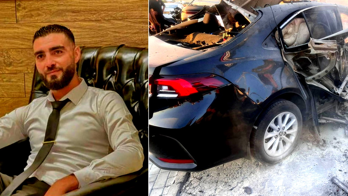 مقتل الشاب حمزة صح اثر انفجار سيارة في مدينة عرابة البطوف