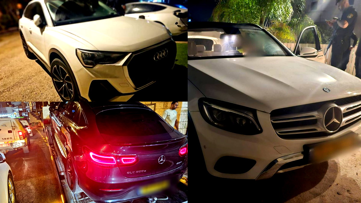 حملة للشرطة في منطقة الناصرة| مصادرة 12 سيارة فارهة لأصحاب ديون ضريبية تقدّر بحَوالَيْ 25 مليون شاقل