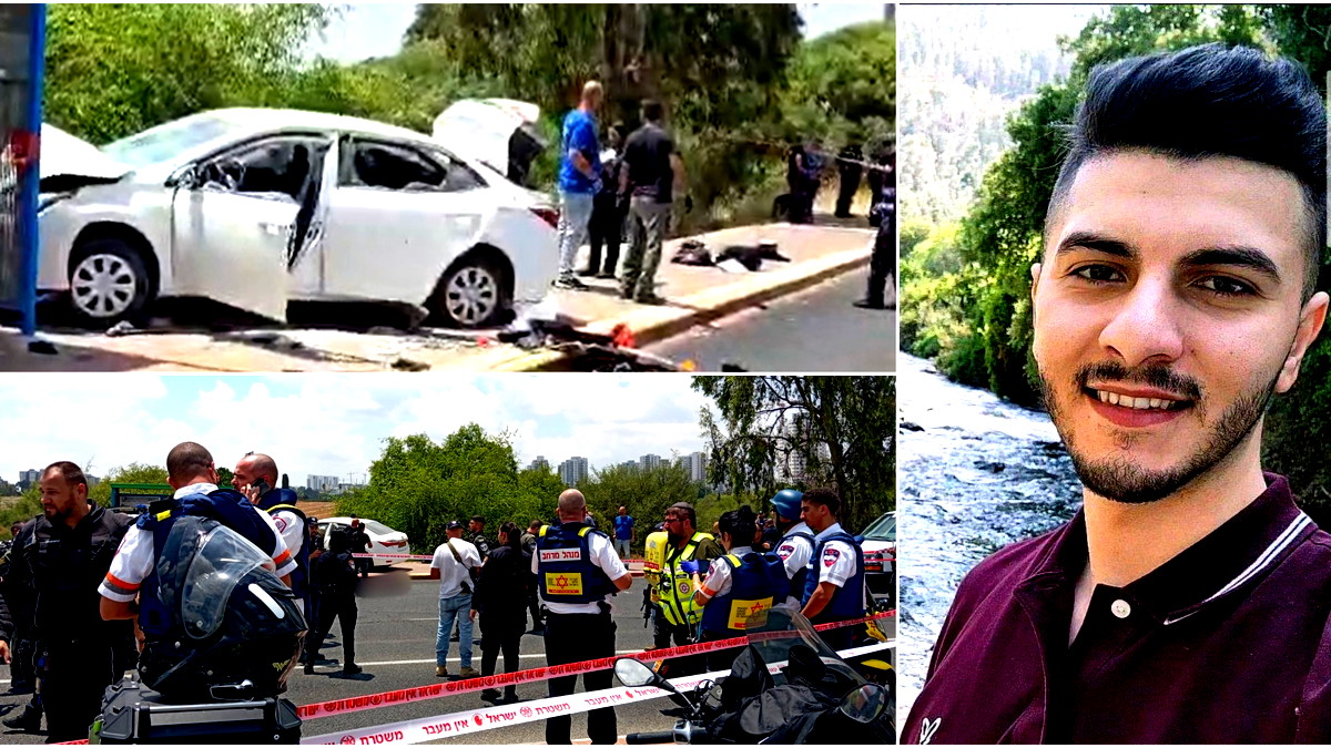 فيديو وصور| عملية دهس واطلاق نار قرب الرملة: اصابة 4 اشخاص احدهم حالته حرجة وتم تحييد المنفذ