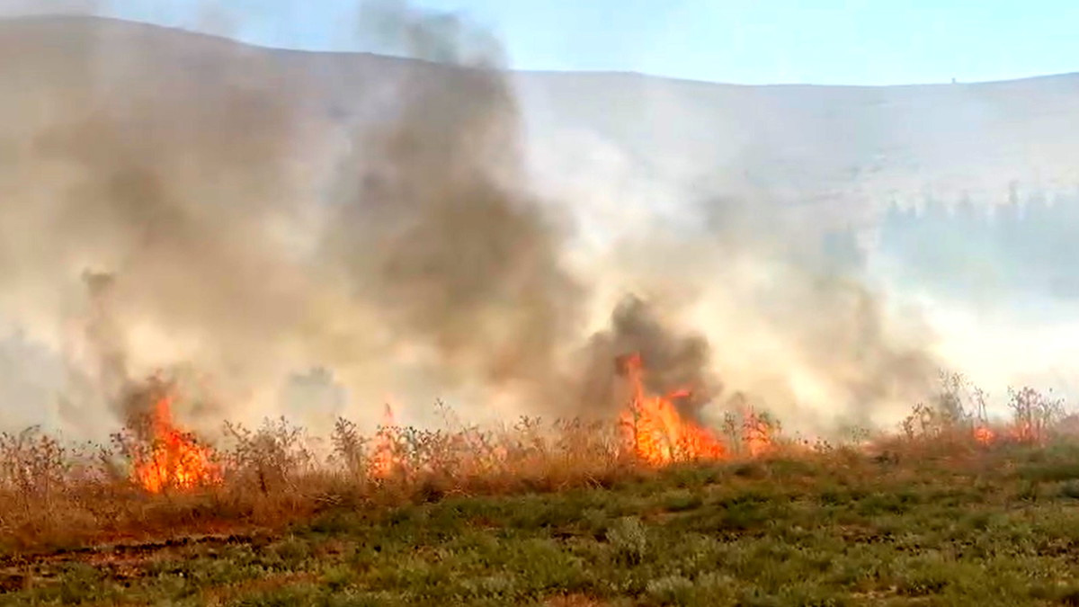 فيديو| شمالي البلاد: اندلاع حريق كبير، و12 طاقم اطفاء وانقاذ يعمل على إخماد الحريق