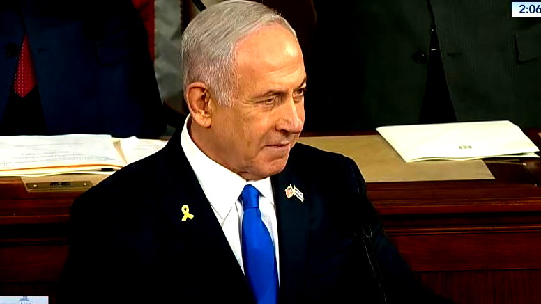 في خطابه أمام الكونغرس.. نتنياهو عن حرب غزة: "صراع بين الهمجية والحضارة"