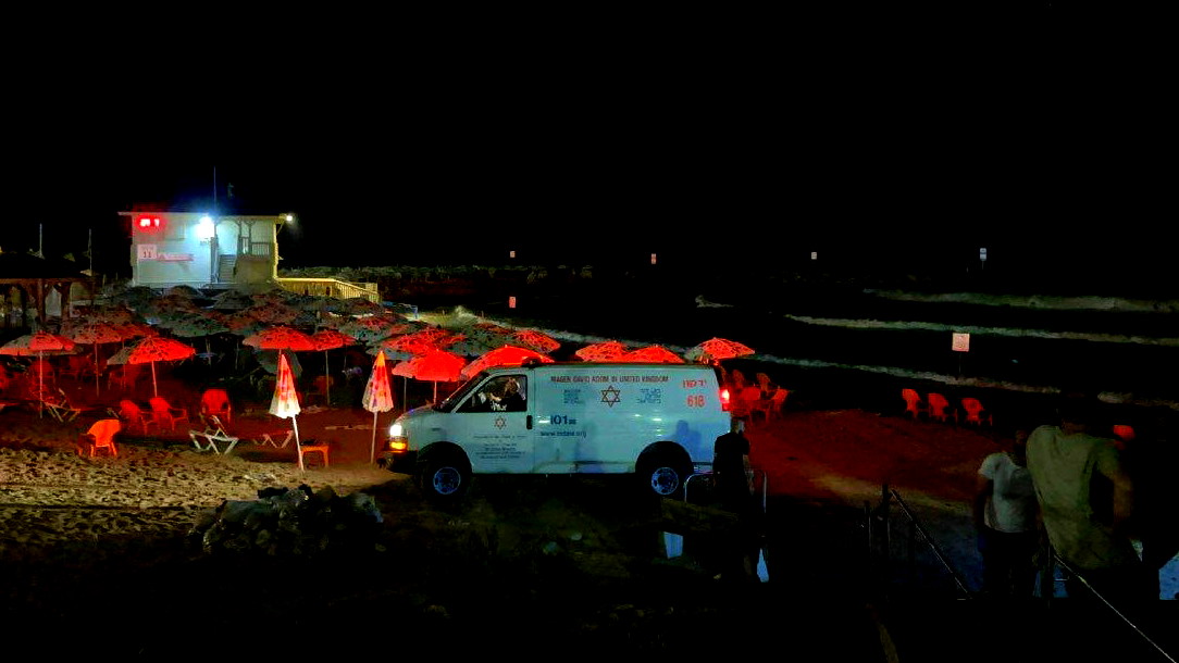 مصرع شاب غرقاً بشاطئ تل باروخ في شمال تل أبيب