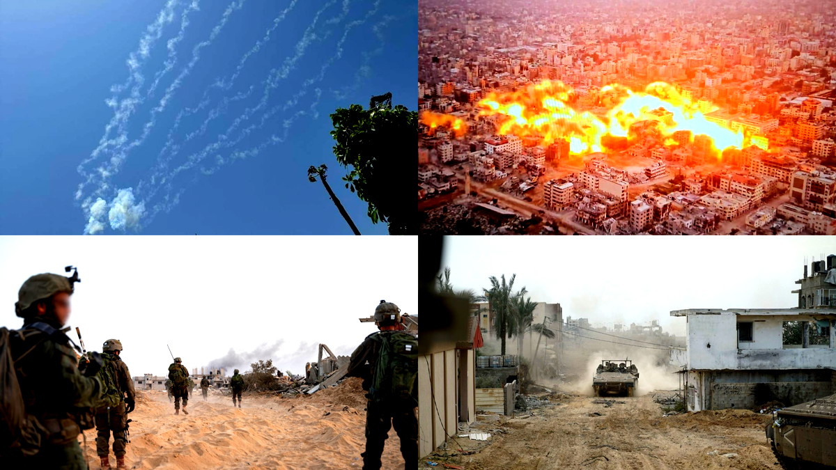 الحرب في يومها الـ 294| اعتراض صواريخ في غلاف غزة.. مقتل جندي في المعارك بالقطاع وتصاعد لافت على الجبهتين الشمالية والجنوبية للبلاد