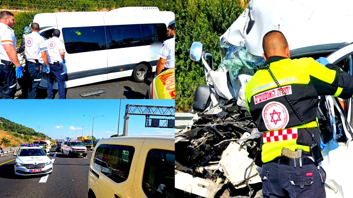 منطقة الكرمل: إصابة 12 شخصًا إثر حادث طرق وقع بين شاحنة وحافلة صغيرة على شارع 6... سيدة (60 عامًا) بحالة خطيرة