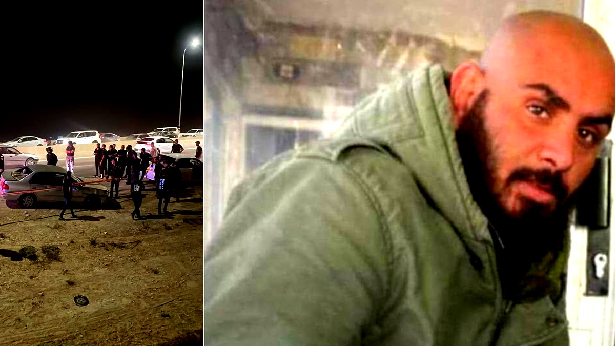 النقب: مقتل الشاب سلامة مسلم ابن عايش من قرية السر وإصابة آخر بجراح خطيرة بإطلاق نار على شارع رقم 40