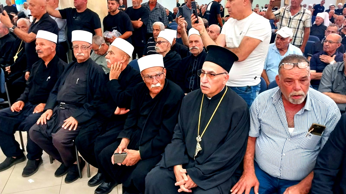 للتّضامن والتّعزية: الاتّحاد القطريّ للأدباء الفلسطينيّين وجمعيّة الإعلاميّين يزوران مجدل شمس