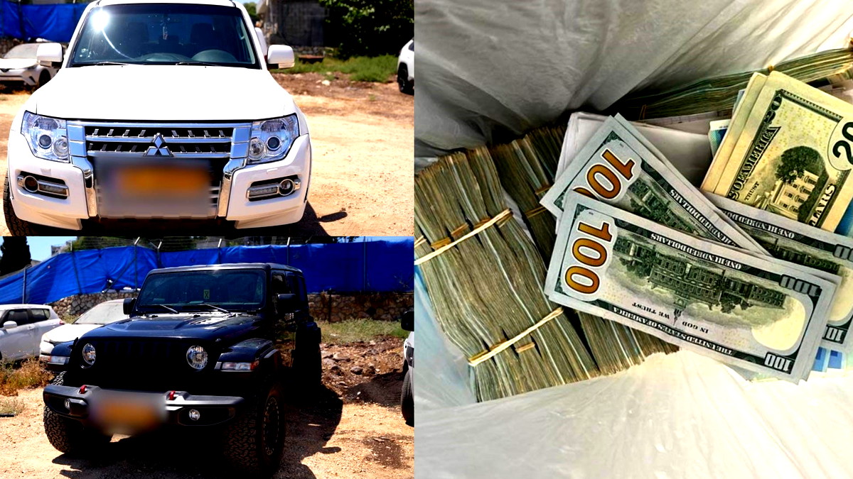 خلال نشاط في بلدة المغار وبالتعاون مع سلطة الضّرائب- مصادرة سيارات فارهة ومبلغ مالي يقدّر بأكثر من نصف مليون شاقل