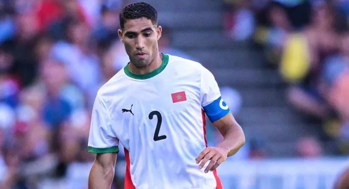 حكيمي قائد المغرب: دخلنا التاريخ ببرونزية الأولمبياد
