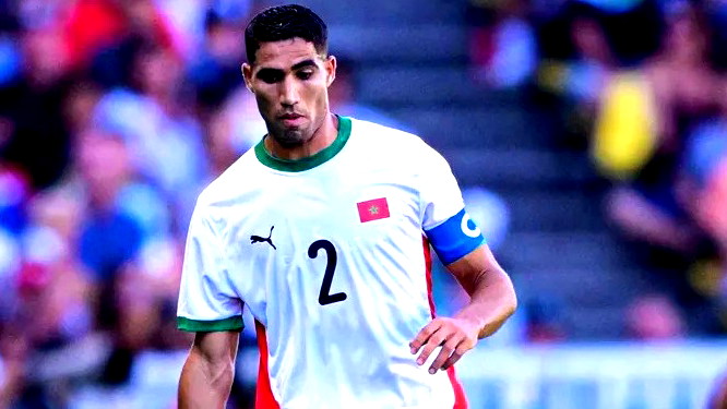 حكيمي قائد المغرب: دخلنا التاريخ ببرونزية الأولمبياد