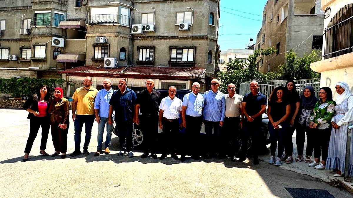 تدشين سيارة أمن الخدمات الاجتماعية في بلدية سخنين 