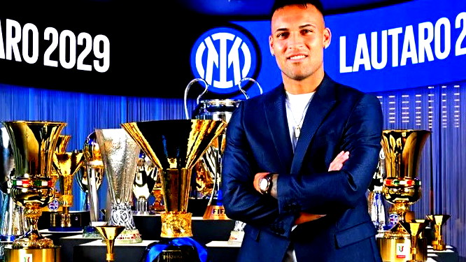 إنتر ميلان يمدد عقد قائده وهدافه لاوتارو مارتينيز حتى 2029