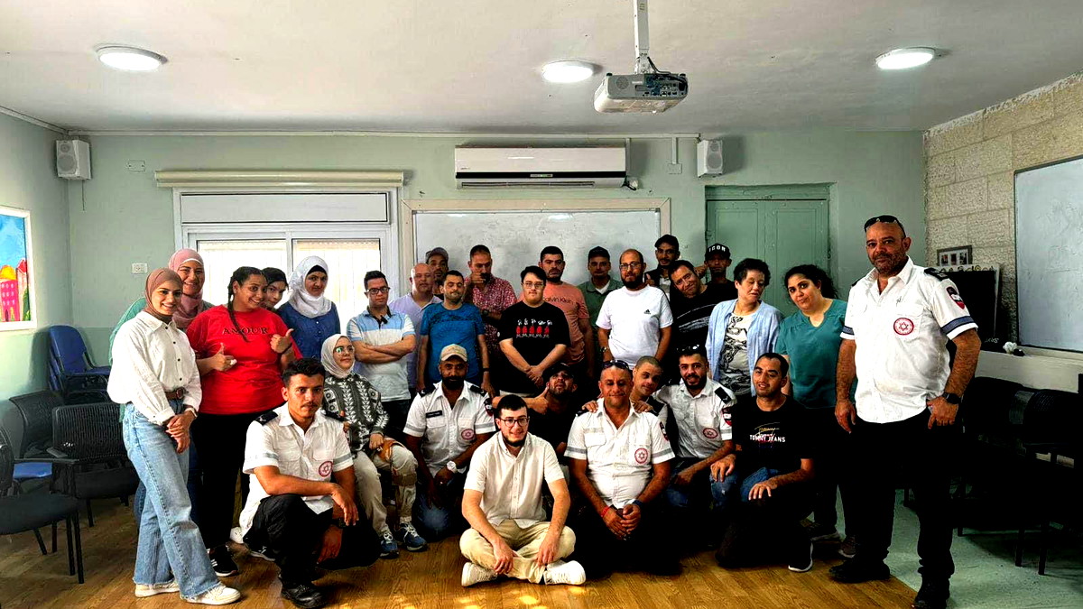 دورة اسعاف اولي لذوي المحدوديات في الجماهيري بيت حنينا