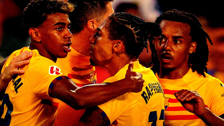 برشلونة يستهل مشواره في الليغا بالفوز خارج أرضه أمام فالنسيا