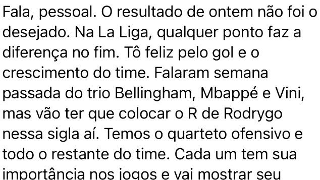 رودريغو يحذف رسالة ترفض تهميشه في ريال مدريد