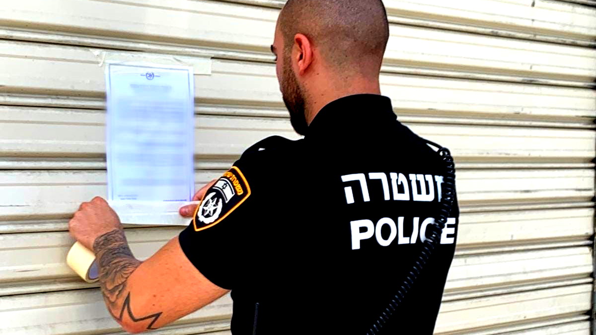 الناصرة: إغلاق مطعم في المدينة لمدة 21 يومًا بعد ضبط عامل من سكان الضّفة يقيم في البلاد بشكل غير قانوني