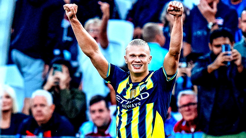 مان سيتي يعبر وست هام بهاتريك هالاند