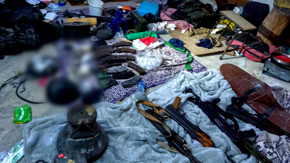 الجيش الاسرائيلي يعلن عن قتل 200 شخص والعثور على عشرات الوسائل القتالية خلال الاسبوع الماضي في غزة