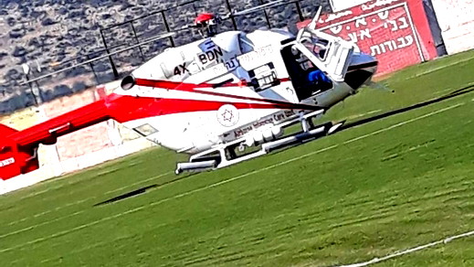 إصابة شاب (28 عامًا) بجروح خطيرة جرّاء إنزلاق دراجته على شارع 35 