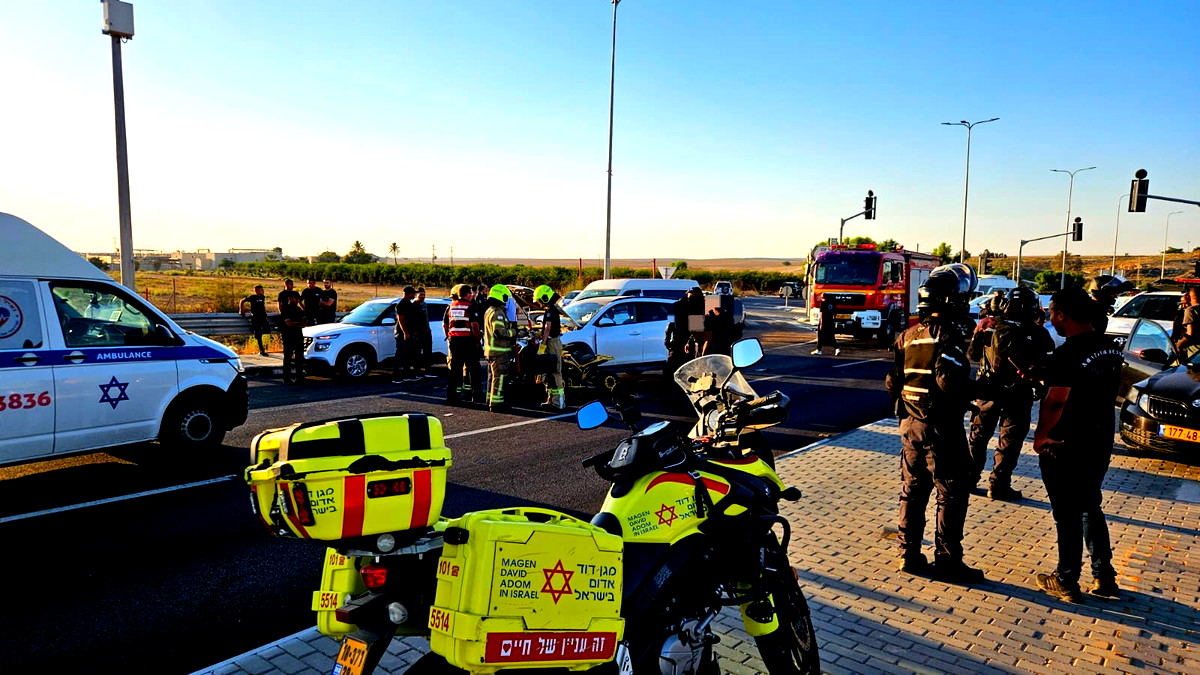 إصابة مسنة (80 عامًا)  بجراح متوسطة  من جرّاء تعرّضها للدهس من قبل مركبة في بئر السبع 