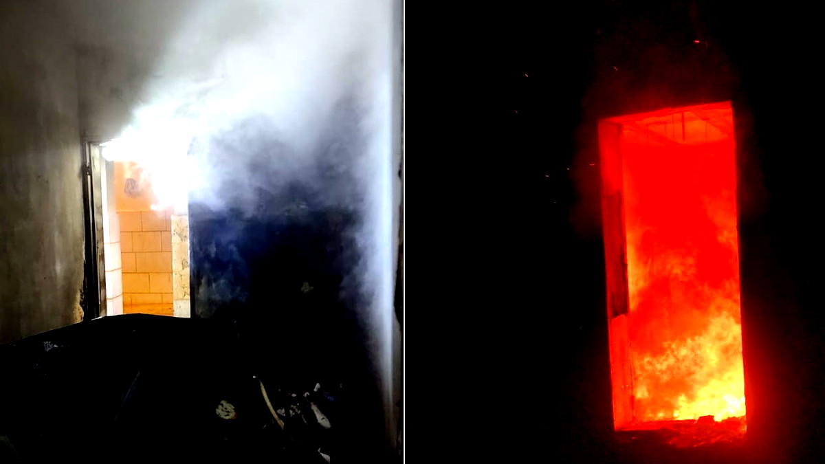 مجد الكروم: اندلاع النيران في مكتب داخل مدرسة وأضرار جسيمة