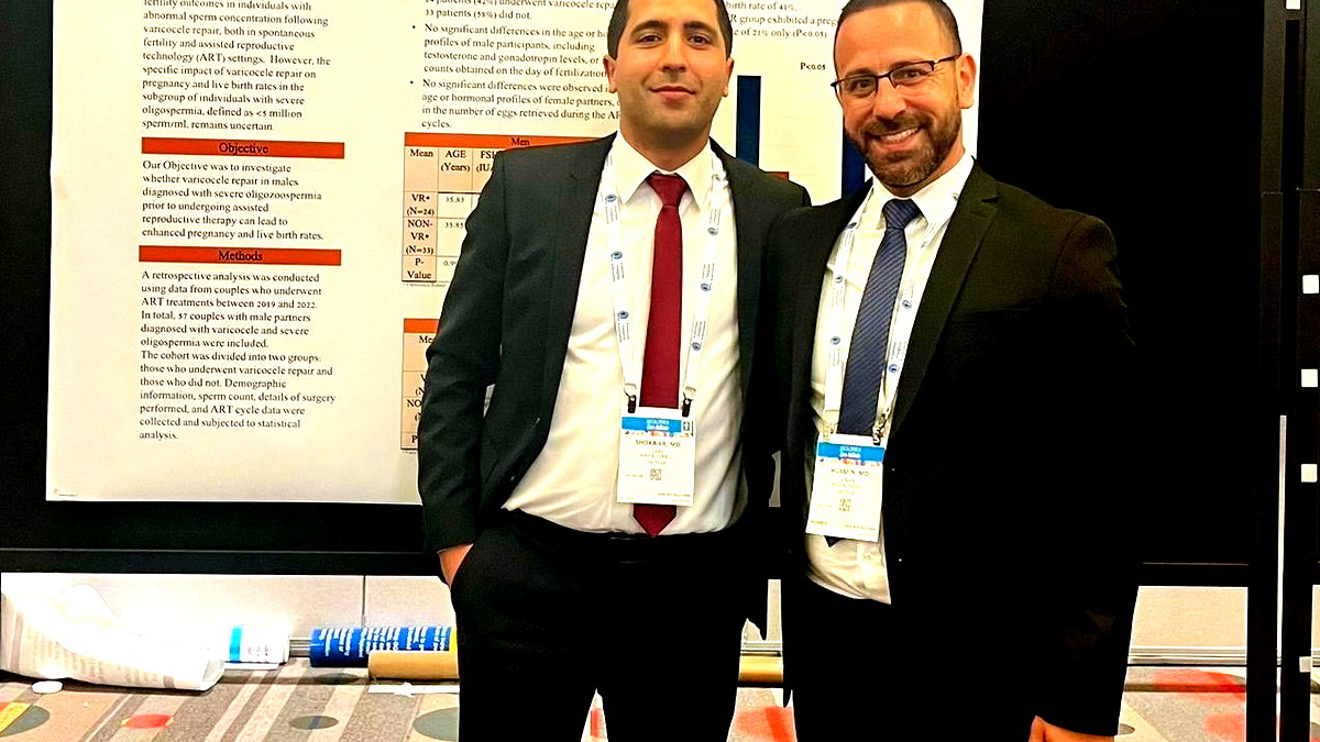 دراسة جديدة في المركز الطبي هعيمق: علاج دوالي الخصية لدى الرجال يعزز فرص الحمل في علاجات التلقيح الصناعي