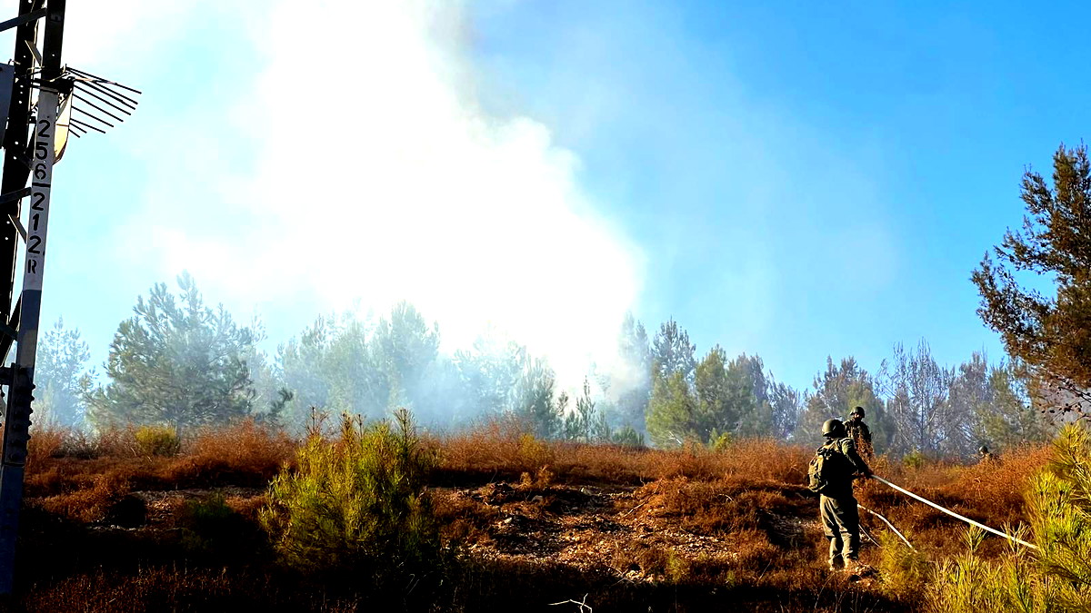 اندلاع حريقين في يركا وابو سنان.. 14 طاقم اطفاء يعمل على اخمادهما