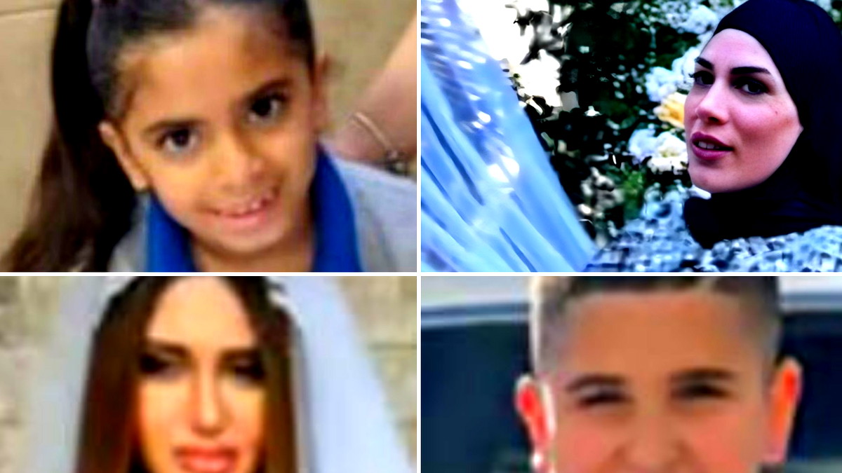 الرملة: مصرع دعاء ابو حلاوة وطفلتها سيلا والطفل محمد ابو حلاوة والشابة لين المغربي واصابة 10 اخرين بعد القاء قنبلة على محل تجاري