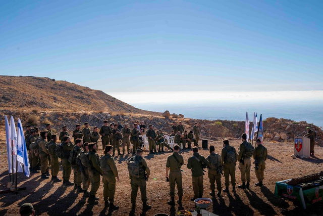 الجيش الإسرائيلي: القيادة الشمالية أنشأت وحدة جديدة في الجولان للتعامل مع التهديدات في المنطقة