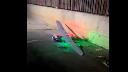 (فيديو) جديدة المكر: سقوط طائرة عسكرية مسيرة في احد الاحياء