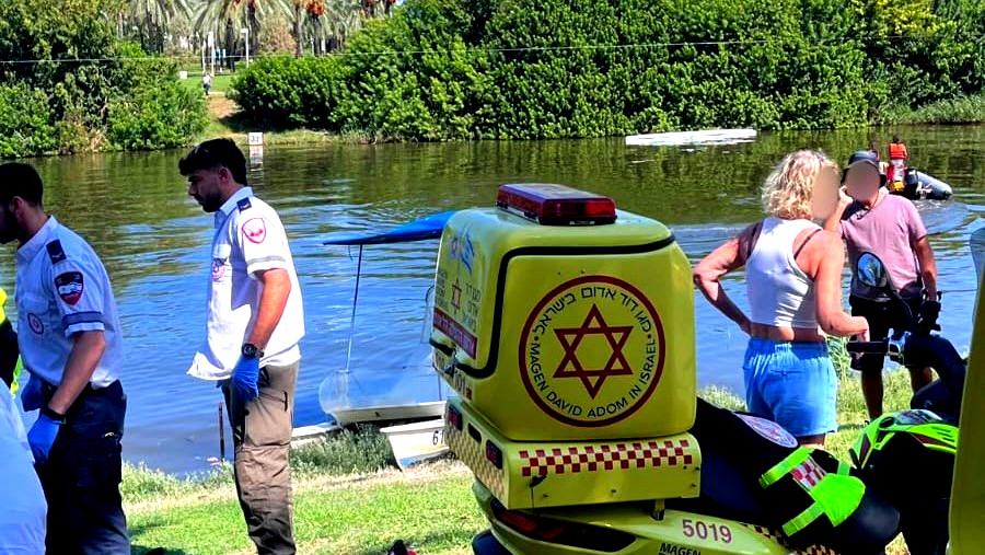 مركز البلاد: عمليات انعاش لرجل (60 عامًا) عقب تعرّضه للغرق في نهر اليركون