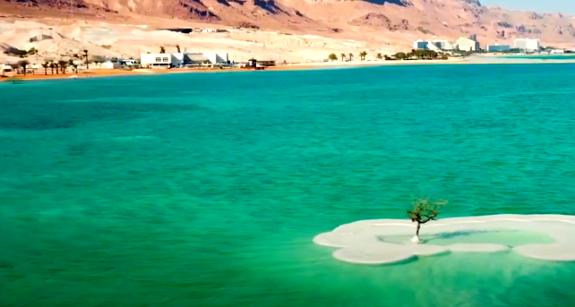 النقطة الأكثر انخفاضًا على سطح الأرض- البحر الميت من أكثر الأماكن شهرة في منطقة الشرق الأوسط 