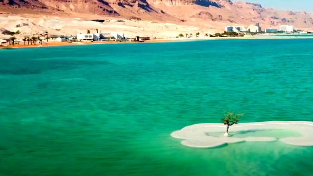 النقطة الأكثر انخفاضًا على سطح الأرض- البحر الميت من أكثر الأماكن شهرة في منطقة الشرق الأوسط