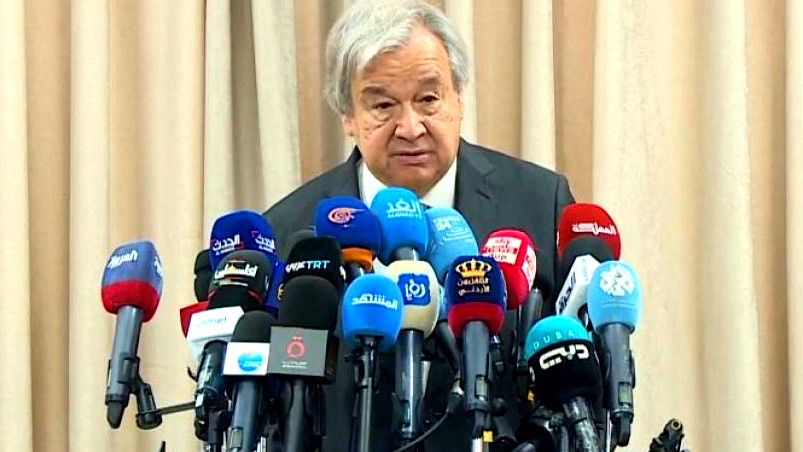 غوتيريش: إسرائيل و"حماس" غير مهتمتين بوقف إطلاق النار في غزة