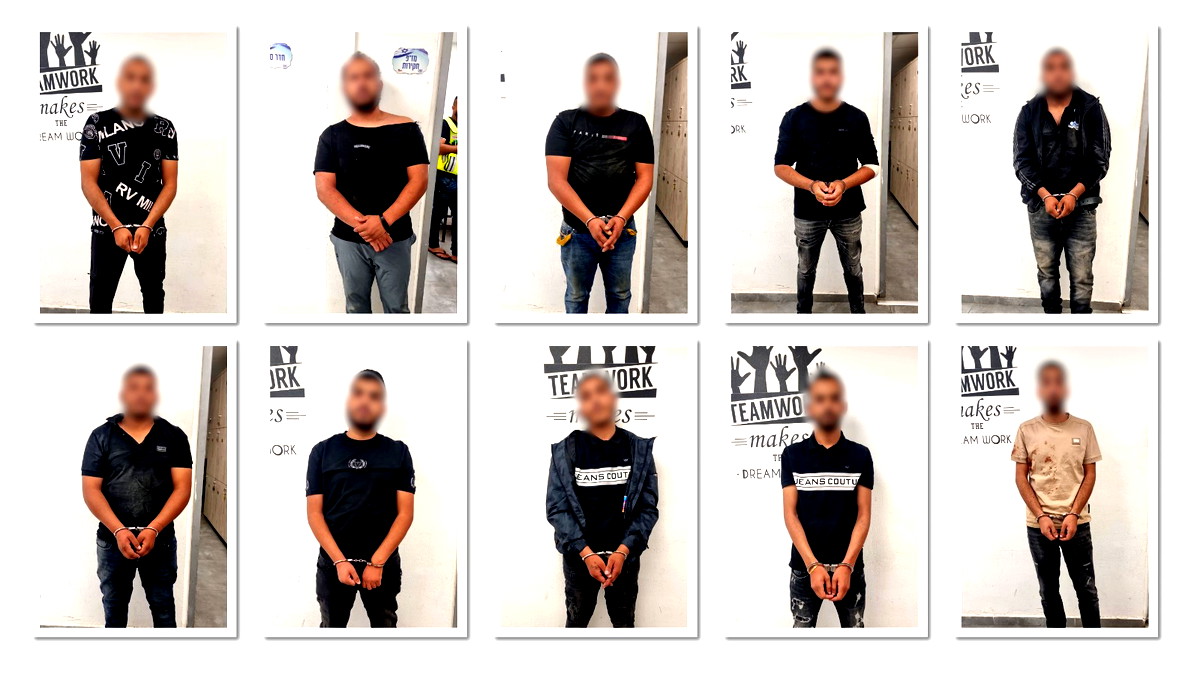 فيديو وصور| اعتقال 18 شخصًا من اللقية بشبهة حيازة وسائل قتالية ومهاجمة افراد الشرطة