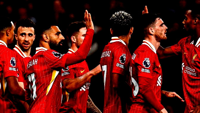 ليفربول يقتنص ثلاث نقاط ثمينة من الذئاب ويتصدر البريمييرليغ