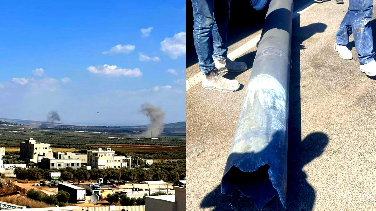 صفارات الانذار تدوي في منطقة الناصرة والعفولة واعتراض صواريخ وانفجارات ضخمة